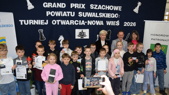 Turniej otwarcia Grand Prix Szachowego Powiatu Suwalskiego – emocje przy szachownicy! Turniej otwarcia Grand Prix Szachowego Powiatu Suwalskiego – emocje przy szachownicy!