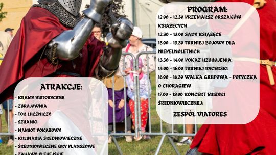⚔️ Turniej Rycerski o Pierścień Księżnej Danuty w Suwałkach