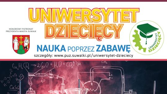 Uniwersytet Dziecięcy w PUZ w Suwałkach. Nauka poprzez zabawę dla najmłodszych
