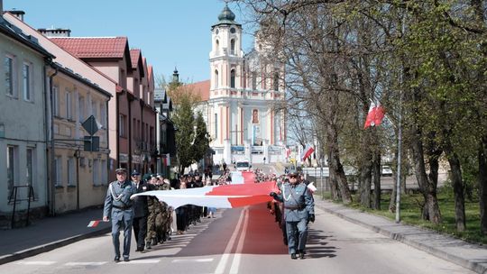 Uroczyste obchody Święta Konstytucji 3 Maja w Sejnach