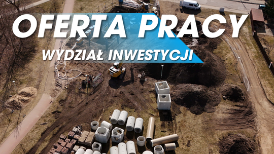 Urząd Miejski szuka specjalisty. Nabór do Wydziału Inwestycji