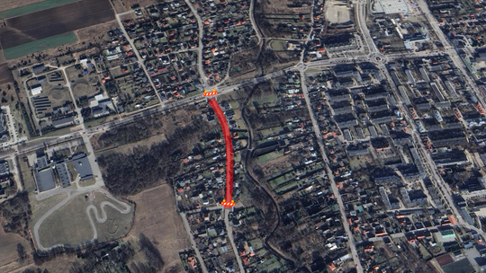 🚧 Utrudnienia na ul. Staszica w Suwałkach – czasowe zamknięcie drogi! 🌳