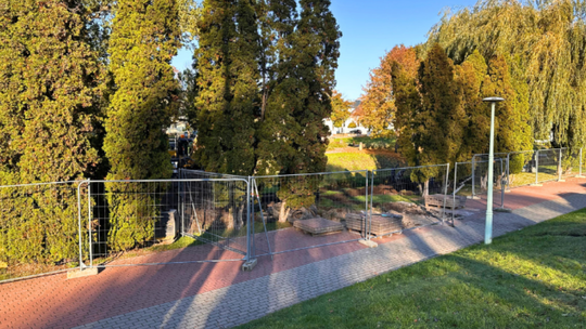🚧 Utrudnienia nad Zalewem Arkadia! Prace przy kanale deszczowym i modernizacja skateparku 🚧 Utrudnienia nad Zalewem Arkadia! Prace przy kanale deszczowym i modernizacja skateparku