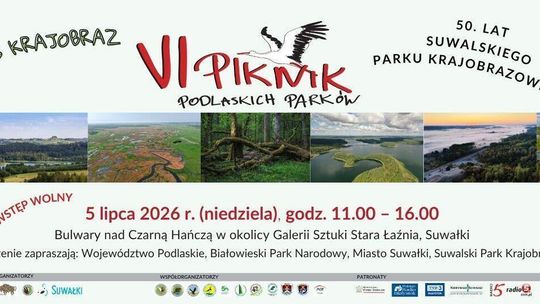 VI Piknik Podlaskich Parków Narodowych i Krajobrazowych już w niedzielę w Suwałkach