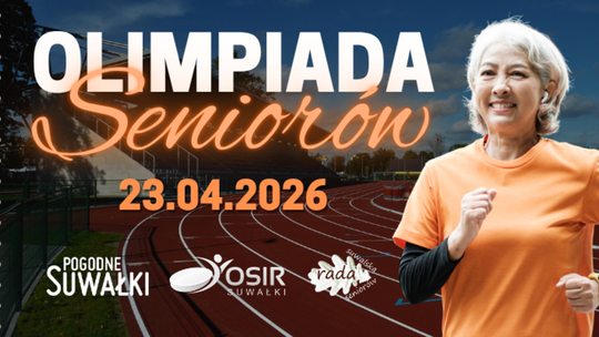 VII Suwalska Olimpiada Seniorów. Czas na sportowe emocje na stadionie