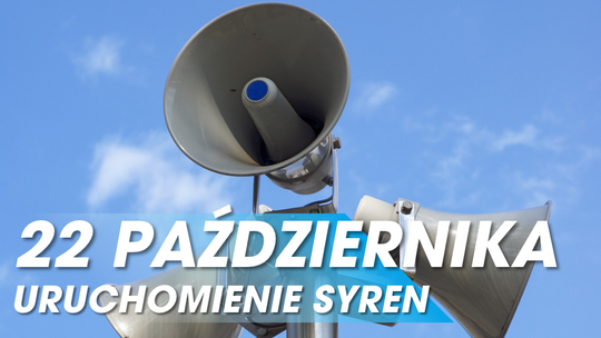 W Suwałkach zawyją syreny alarmowe. To będą ćwiczenia, nie powód do niepokoju