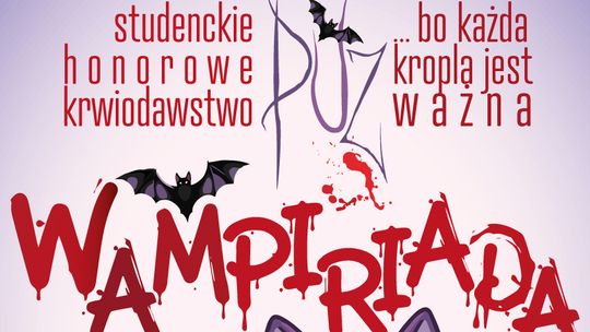 Wampiriada w Suwałkach. Studenci i pracownicy uczelni będą mogli oddać krew