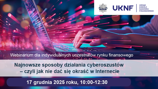 🛡️ Webinarium CEDUR: „Najnowsze sposoby działania cyberoszustów – czyli jak nie dać się okraść w Internecie” 🛡️ Webinarium CEDUR: „Najnowsze sposoby działania cyberoszustów – czyli jak nie dać się okraść w Internecie”