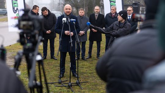 Wiadukt nad torami i ronda w Bielsku Podlaskim Wiadukt nad torami i ronda w Bielsku Podlaskim