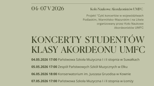 Wieczór z akordeonem w roli głównej!