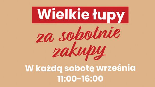 Wielkie łupy za sobotnie zakupy. Wrześniowa akcja rusza już 5 września!