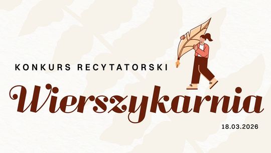 Wierszykarnia wraca do Suwałk. Recytatorskie święto poezji Juliana Tuwima Wierszykarnia wraca do Suwałk. Recytatorskie święto poezji Juliana Tuwima