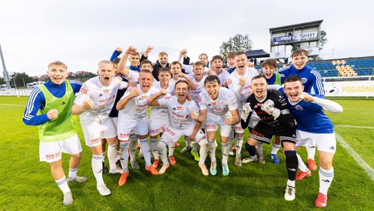 Wigry Suwałki – KS CK Troszyn 2:1. Zwycięstwo rzutem na taśmę Wigry Suwałki – KS CK Troszyn 2:1. Zwycięstwo rzutem na taśmę