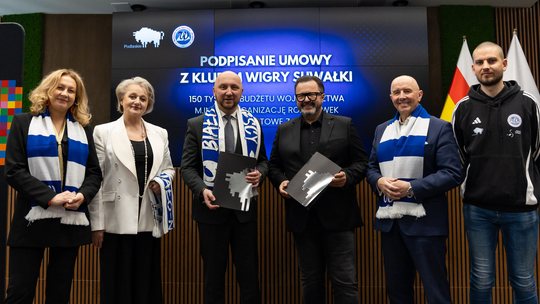 Wigry Suwałki ze wsparciem samorządu województwa. Klub otrzyma 150 tys. zł