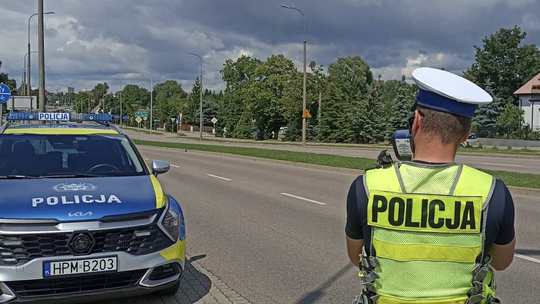 🚨 Wpadł przez prędkość – miał zakaz prowadzenia!
