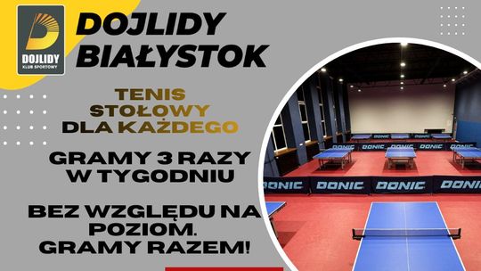 Wróć do gry przy stole – tenis stołowy dla każdego!