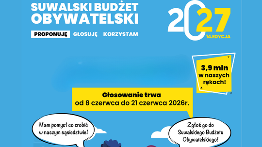 Wykaz projektów do Suwalskiego Budżetu Obywatelskiego 2027