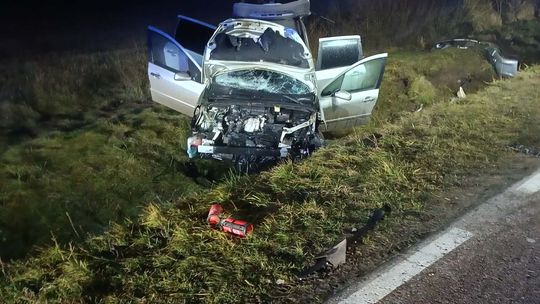 🚨 Wypadek drogowy w miejscowości Przebród 🚨 Wypadek drogowy w miejscowości Przebród