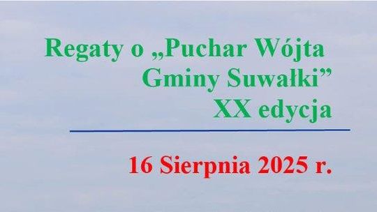 ⛵ XX Regaty o Puchar Wójta Gminy Suwałki – żeglarskie emocje na Wigrach!