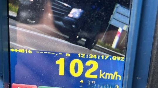 Za szybko we Frąckach – 1500 zł mandatu i utrata prawa jazdy 🚔