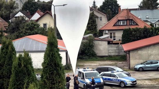 🚨 Zabezpieczone balony przemytników – nielegalny transport papierosów przerwany