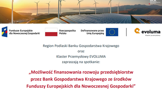 💼 Zaproszenie dla przedsiębiorców: spotkanie o kredycie ekologicznym i finansowaniu rozwoju firm
