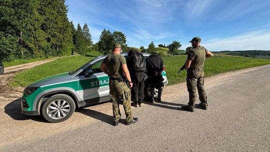 🚨 Zatrzymania na polsko-litewskiej granicy – działania Straży Granicznej