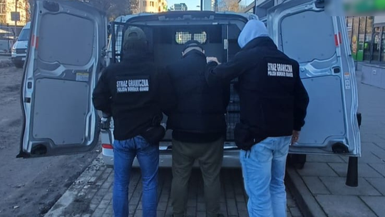 Zatrzymany za organizowanie nielegalnego przekroczenia granicy 🚔