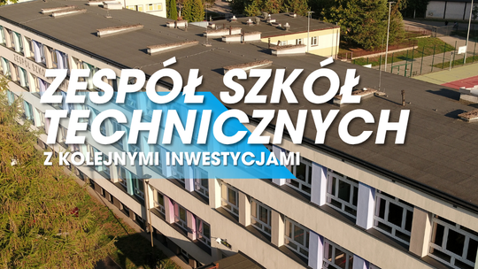 Zespół Szkół Technicznych w Suwałkach zostanie rozbudowany. Miasto podpisało umowę na ponad 3 mln zł