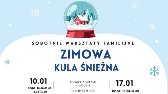 ❄️☃️ Zimowe warsztaty familijne w SOWA Suwałki. Kreatywny start 2026 roku! ✨