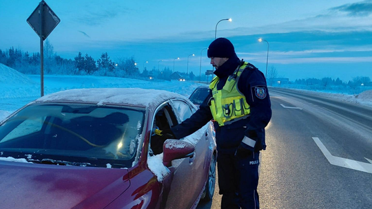 Zimowy (nie)trzeźwy poranek w Suwałkach ❄️🚔