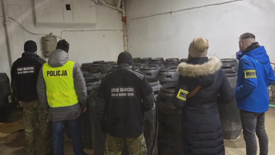 Zlikwidowana nielegalna bimbrownia w Suwałkach. Zatrzymano 41-letniego mężczyznę Zlikwidowana nielegalna bimbrownia w Suwałkach. Zatrzymano 41-letniego mężczyznę