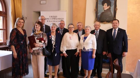 Złote Gody w Gminie Raczki. Pięć par świętowało 50-lecie małżeństwa