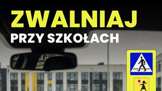 Zwalniaj przy szkołach. Policja rusza z akcją na początku roku szkolnego