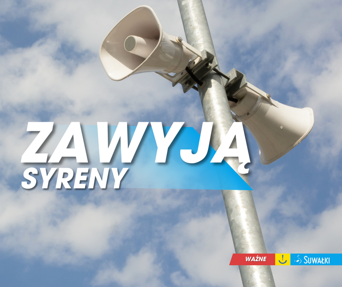 📢 1 sierpnia zabrzmią syreny alarmowe – to tylko test systemu