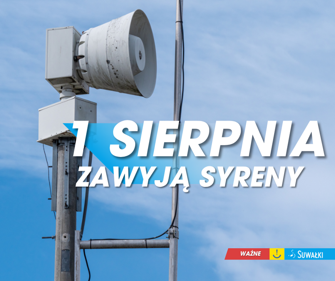 1 sierpnia zawyją syreny w całym województwie podlaskim. To tylko test