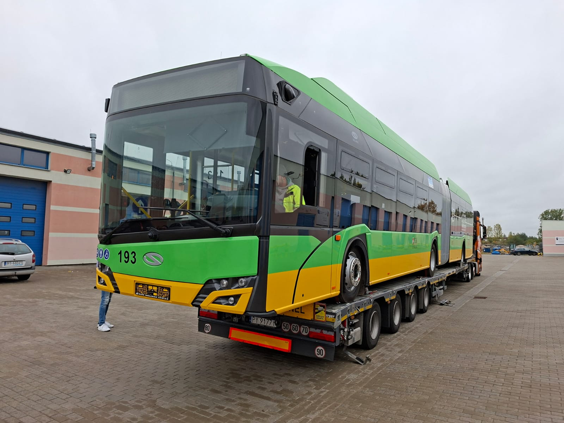 14 autobus elektryczny we flocie miejskiej Suwałk 14 autobus elektryczny we flocie miejskiej Suwałk