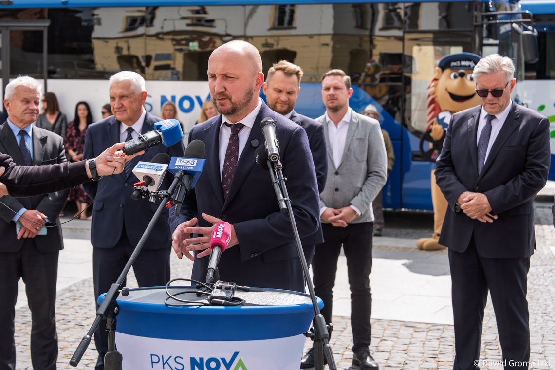 14 elektrycznych autobusów zasiliło flotę PKS Nova. Pojadą także z Suwałk 14 elektrycznych autobusów zasiliło flotę PKS Nova. Pojadą także z Suwałk