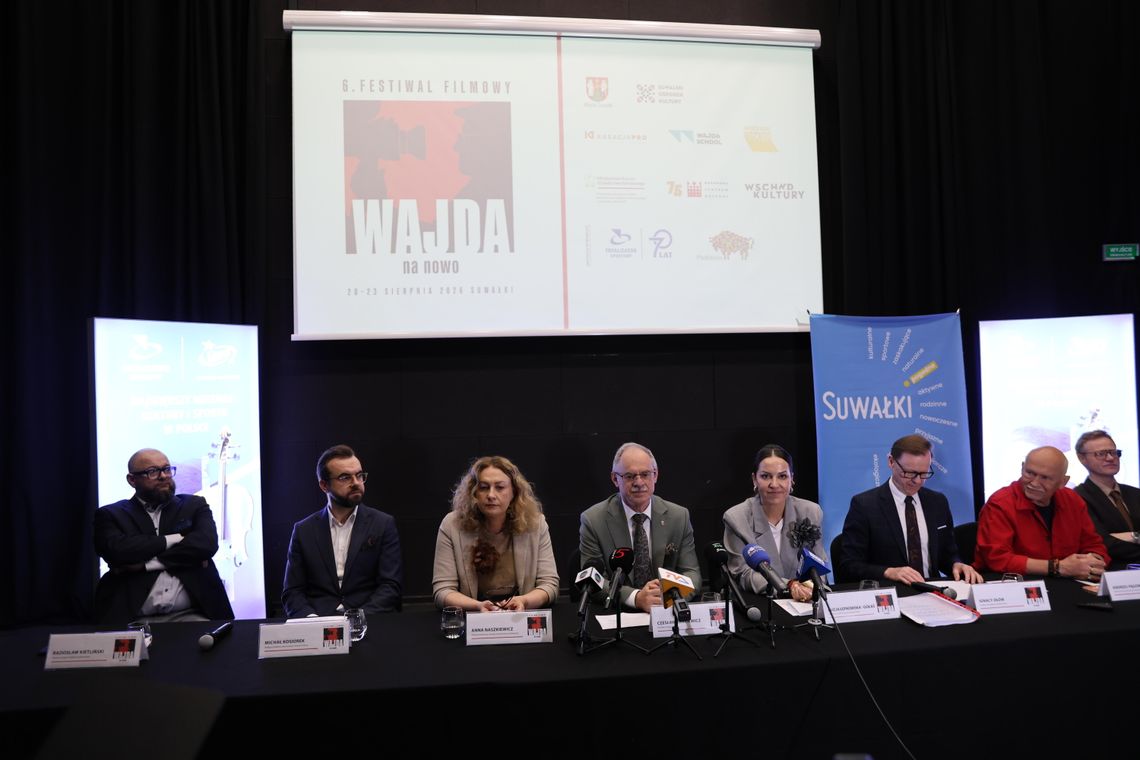 6. Festiwal Filmowy „Wajda na Nowo” – konferencja prasowa w SOK 6. Festiwal Filmowy „Wajda na Nowo” – konferencja prasowa w SOK