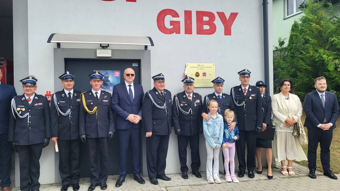 70 lat w służbie mieszkańcom. OSP Giby świętowało piękny jubileusz i nową remizę