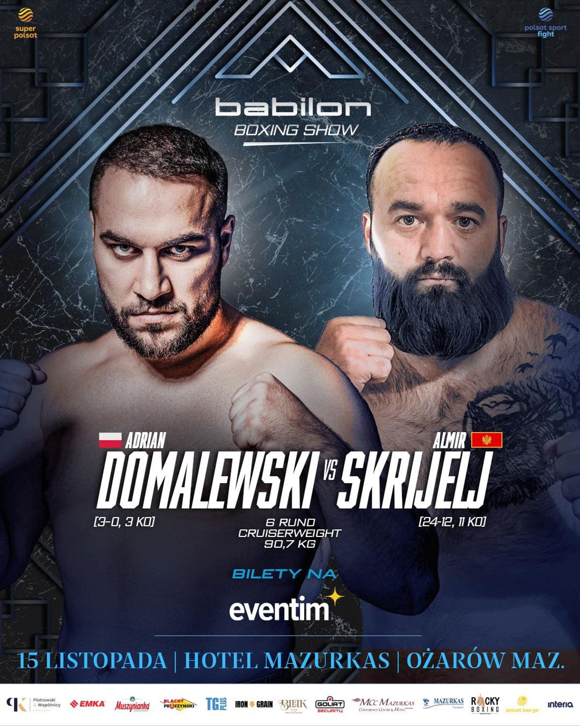 🥊 Adrian Domalewski z Suwałk wraca na ring! Przed nim starcie ze Skrijeljem 🥊 Adrian Domalewski z Suwałk wraca na ring! Przed nim starcie ze Skrijeljem