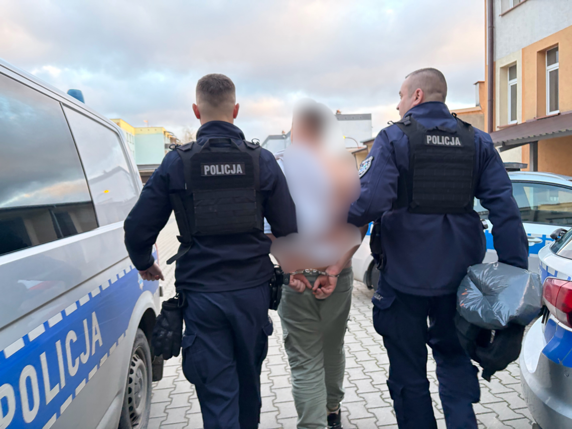 🚨 Agresywny 32-latek zatrzymany. Usłyszał cztery zarzuty i trafił do aresztu