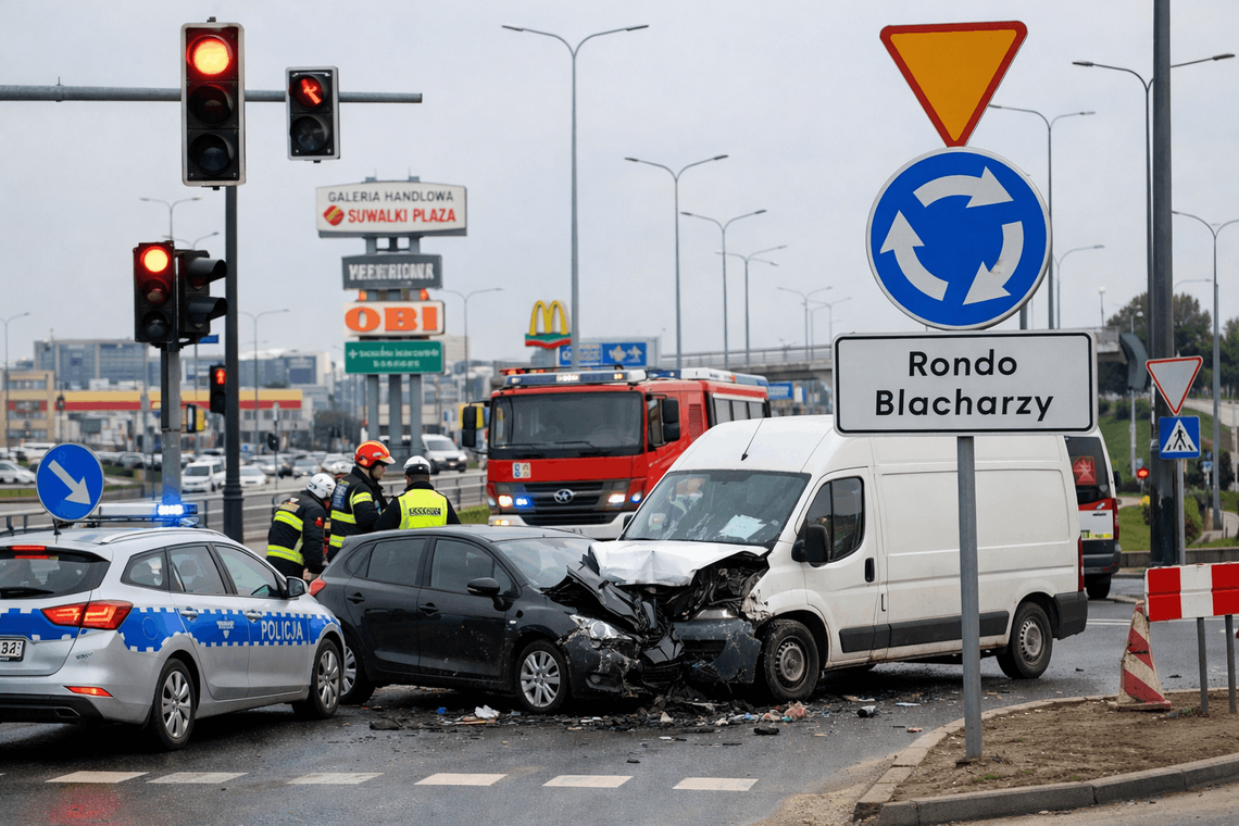 Będzie sygnalizacja na rondzie blacharzy? Kolejna próba ujarzmienia "ronda blacharzy