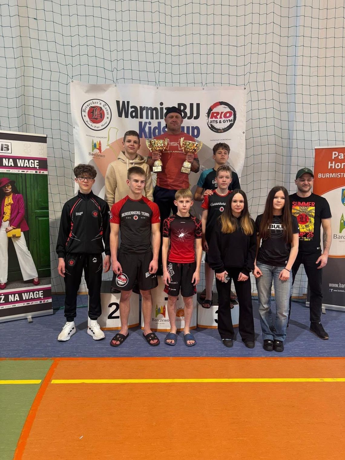 Berserker’s Team Junior – Suwałki z podwójnym zwycięstwem drużynowym na Warmia Cup 3