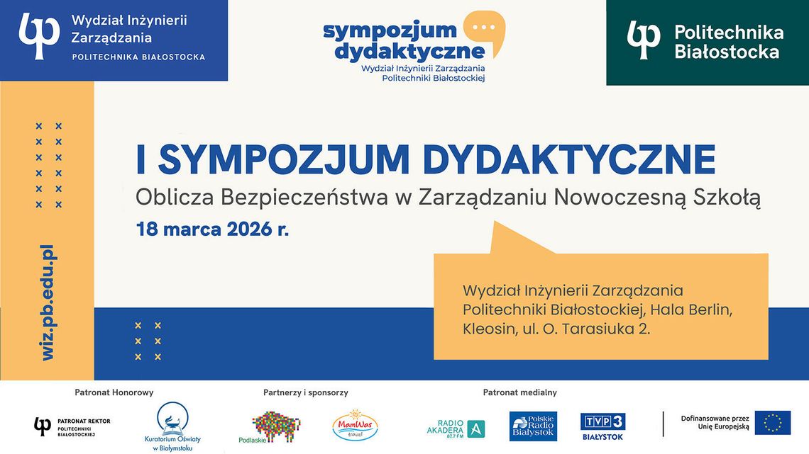 Bezpieczeństwo w szkole pod lupą. Rusza I Sympozjum Dydaktyczne w Kleosinie