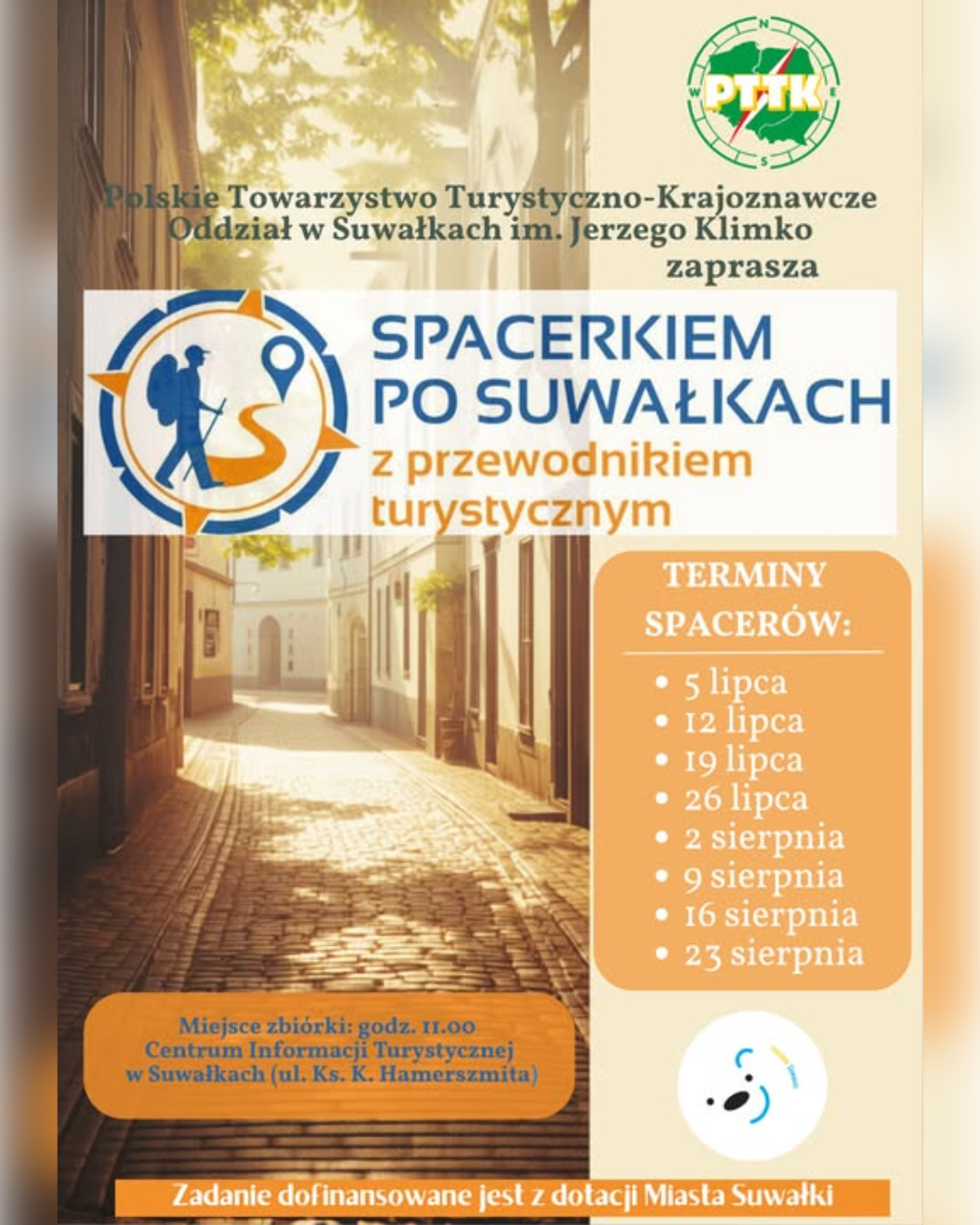 Bezpłatne spacery z przewodnikiem po Suwałkach. Odkryj miasto z zupełnie innej perspektywy