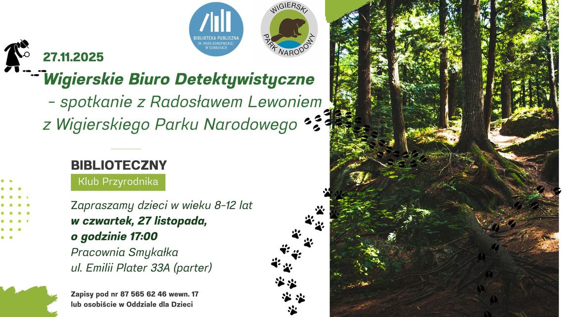 🌿 Biblioteczny Klub Przyrodnika – dołącz do nas! 🌿 Biblioteczny Klub Przyrodnika – dołącz do nas!
