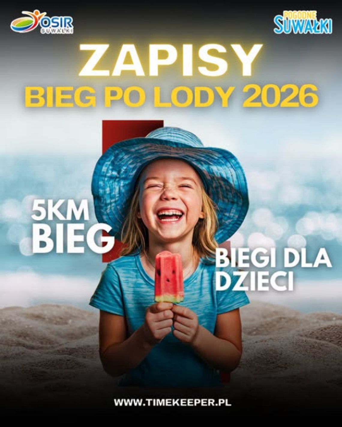Bieg Po Lody w Suwałkach coraz bliżej. Ruszyły zapisy do zawodów nad Zalewem Arkadia Bieg Po Lody w Suwałkach coraz bliżej. Ruszyły zapisy do zawodów nad Zalewem Arkadia