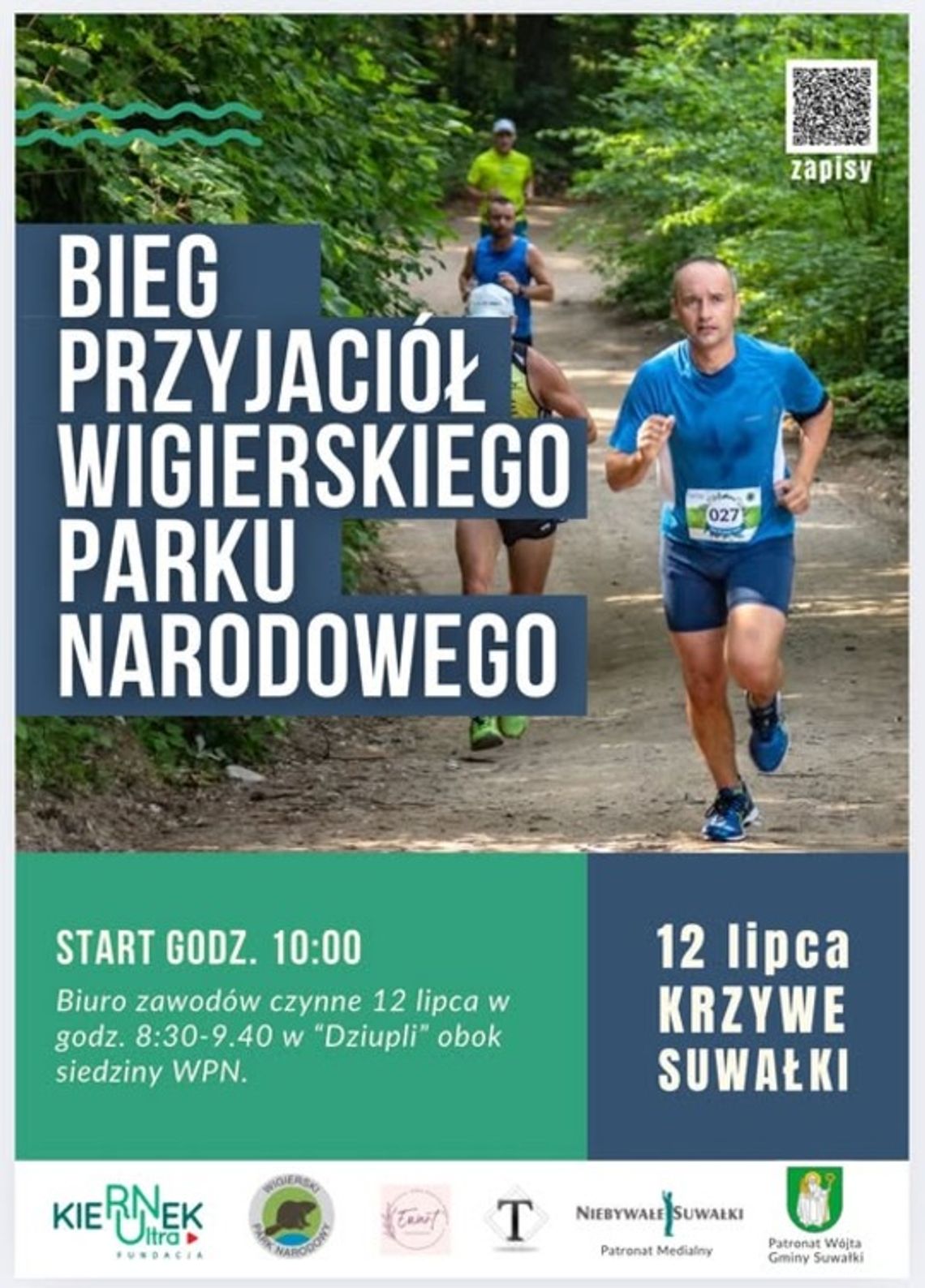 Bieg Przyjaciół Wigierskiego Parku Narodowego – 12 lipca! 🌲