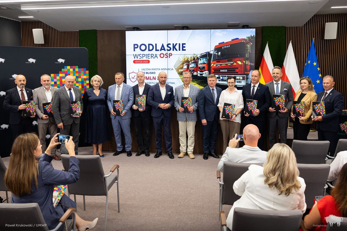 Blisko 2 mln zł dla OSP w Podlaskiem. 111 gmin otrzyma wsparcie Blisko 2 mln zł dla OSP w Podlaskiem. 111 gmin otrzyma wsparcie